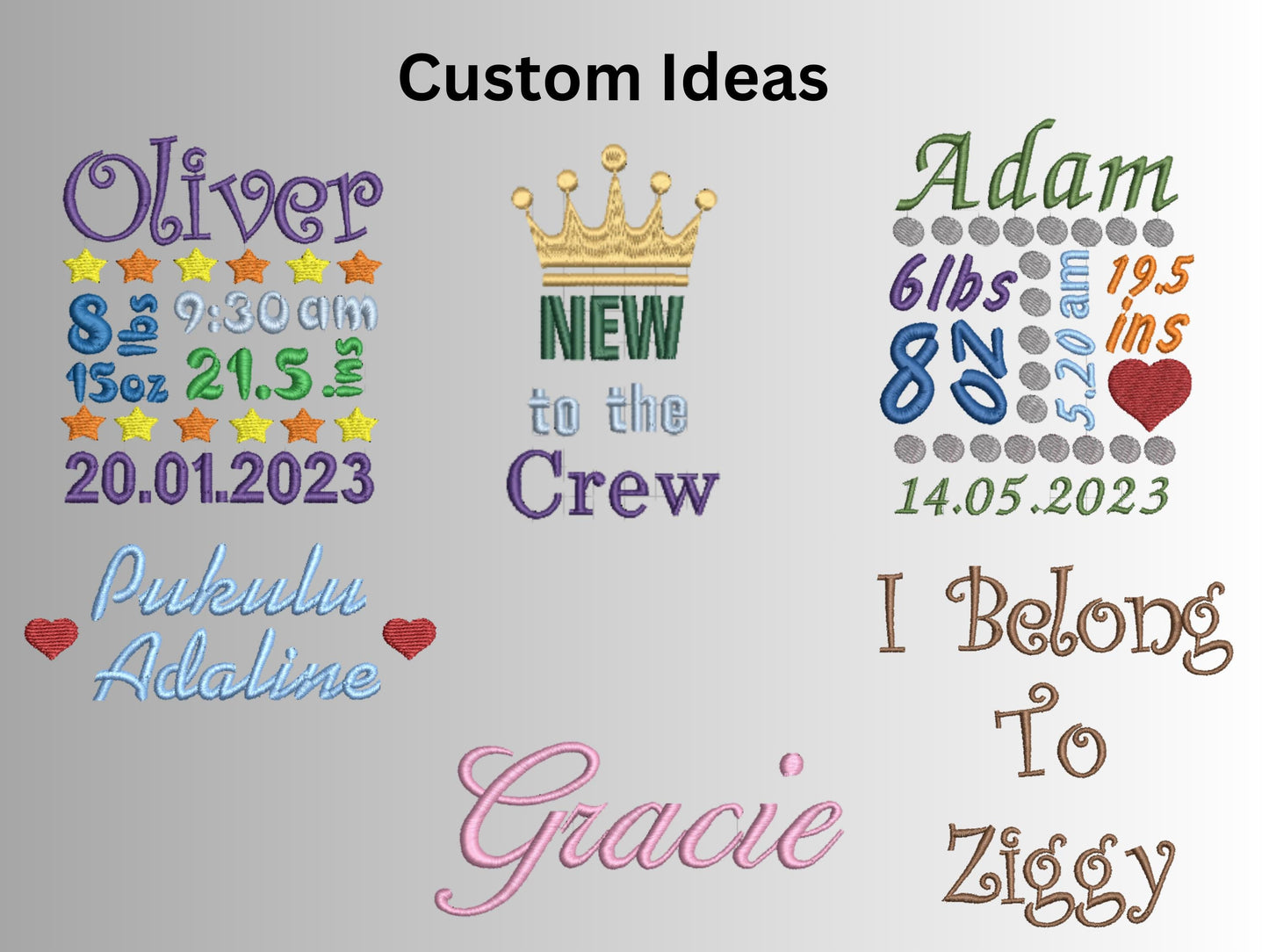 Large Personalised Teddy Bear – Custom Embroidery