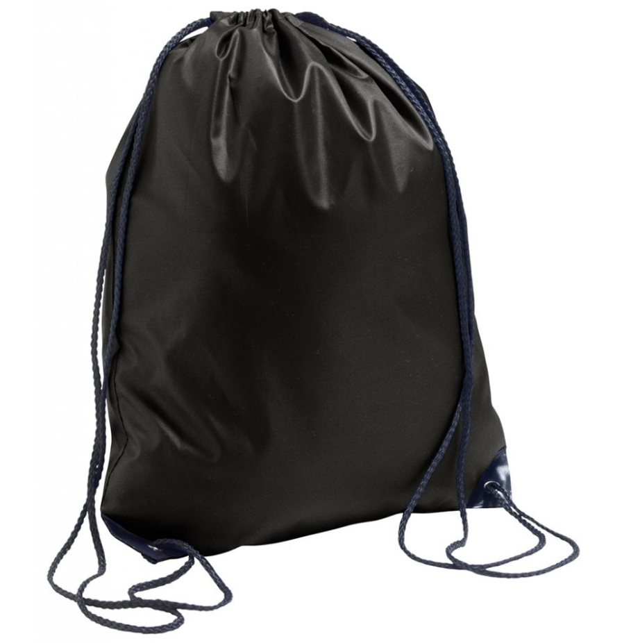 Personalized Embroidered Kids Gym Sack, School PE Bag